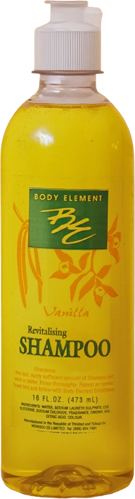 Body Element Vanilla Revitalising Shampoo, 16 fl oz