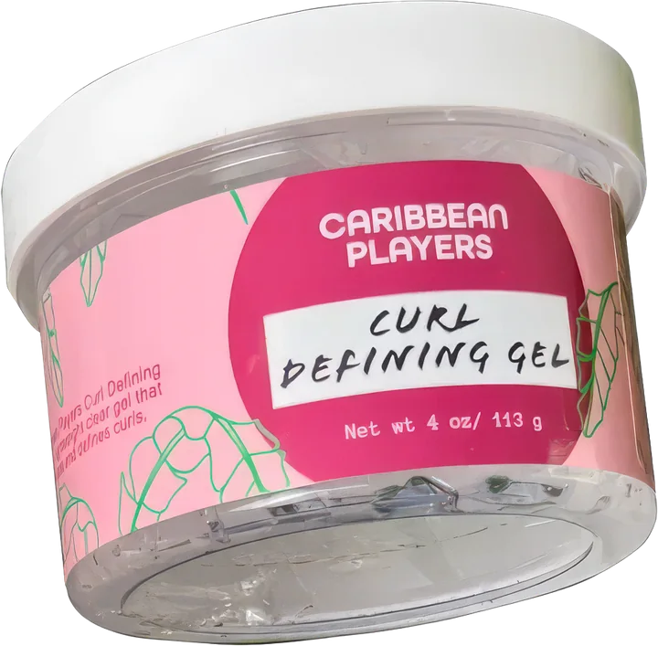 Caribbean Players Curl Defining Gel, 4oz tub
