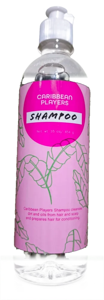 Caribbean Players Shampoo, 16oz bottle